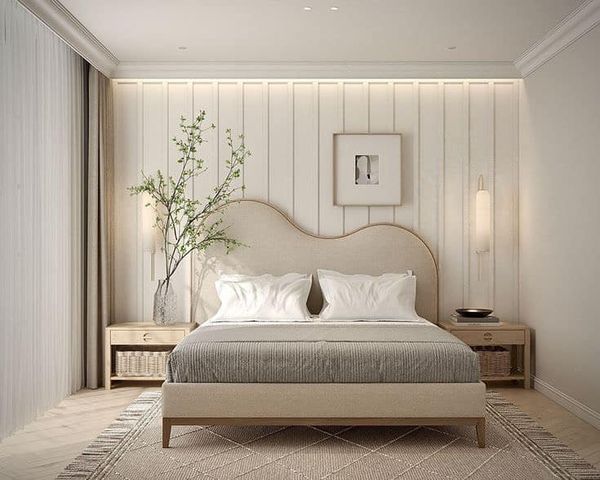 Gợi ý mẫu phòng ngủ tone màu nhẹ nhàng, ấm áp